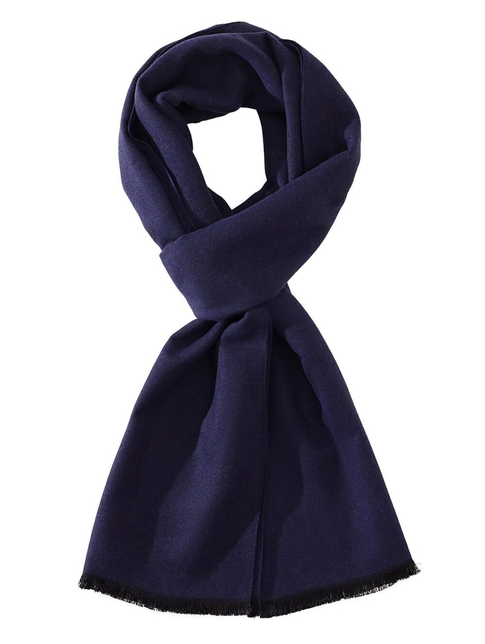 3152 Winter Warm Cashmere Feel Scarf, Luxuriously Soft Long Scarves , Navy